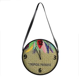 Horloge murale exotic - diam. 30 cm -