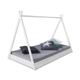 Lit tipi blanc 90x200