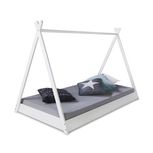 Lit tipi blanc 90x200