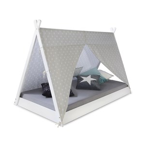 Lit tipi blanc 90x200