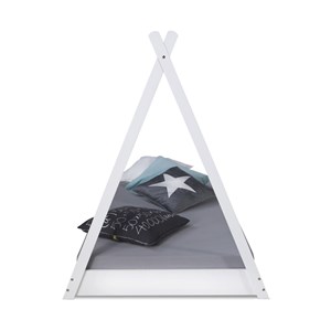 Lit tipi blanc 90x200