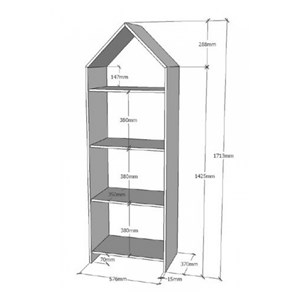 Vipack casami armoire ouverte