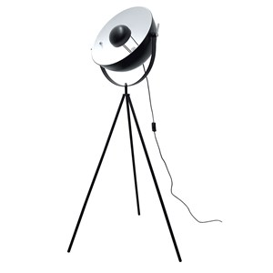 Lampadaire trépied en métal cinéma - h.