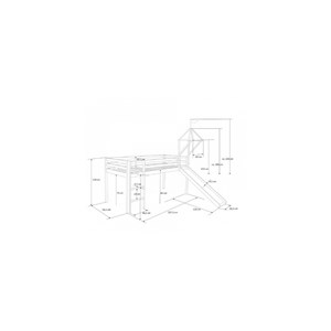 Lit homestyle4u gris