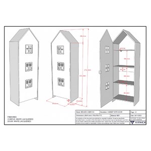 Armoire vipack blanc