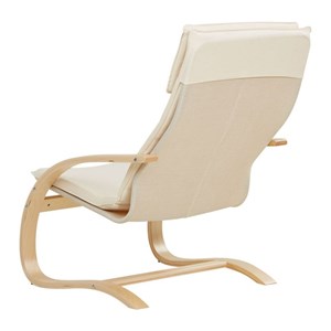 Fauteuil inclinable en beige clair