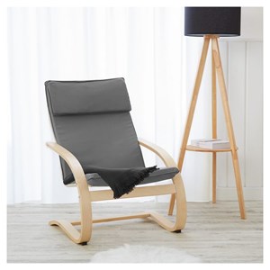 Fauteuil inclinable en gris