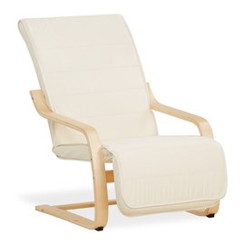 Fauteuil homestyle4u beige