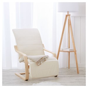 Fauteuil homestyle4u beige