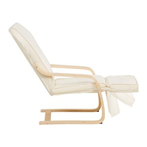 Fauteuil homestyle4u beige