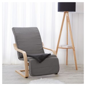 Fauteuil homestyle4u gris