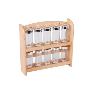 Etagère à épices en bois