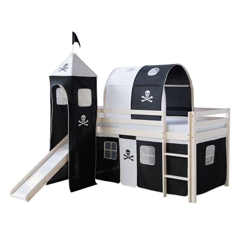 Lit homestyle4u noir