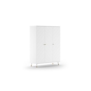 Billy armoire 3 portes blanc