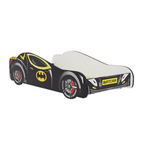 Lit simple batmobile 160x80 noir