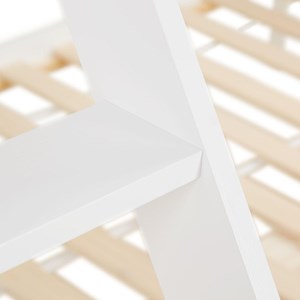 Lit superposé 90x200 et 140x200 blanc