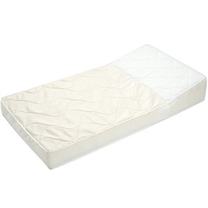 Matelas bébé antireflux coton bio écru