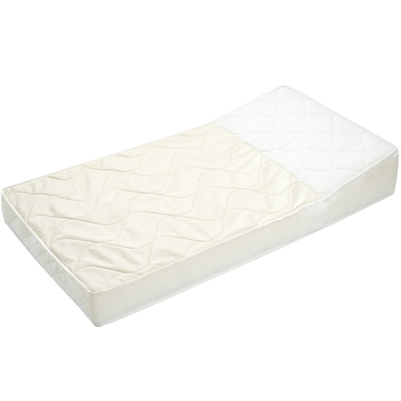 Matelas bébé antireflux coton bio écru