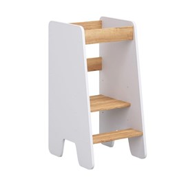 Tour d'apprentissage blanc bois