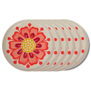 Assiette plate debbie 26 cm x6