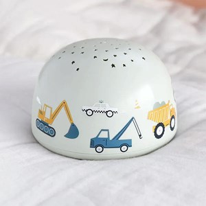 Veilleuse projecteur d'étoiles gris