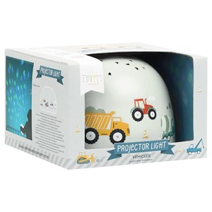 Veilleuse projecteur d'étoiles gris