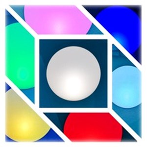 Boule solaire étanche multicolore