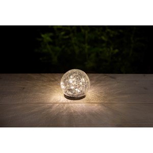 Sphère solaire - effet verre brisé
