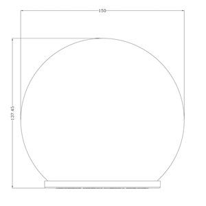 Sphère solaire - effet verre brisé