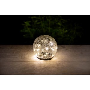 Sphère solaire - effet verre brisé