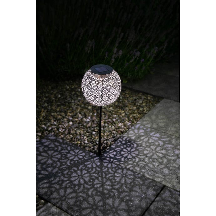 Balise solaire métal - design rétro