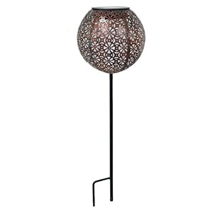 Balise solaire métal - design rétro