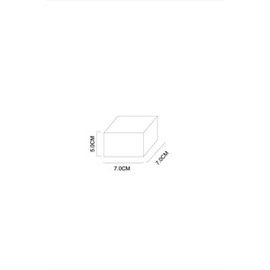 Cube de glace solaire 7cm