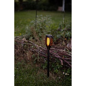 Torche solaire - effet flamme naturelle