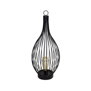 Lanterne solaire métal h50cm