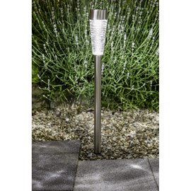 Lanterne solaire en inox