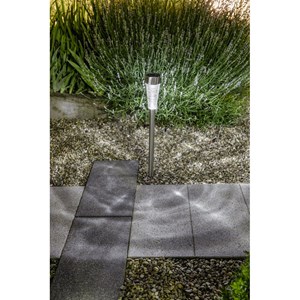 Lanterne solaire en inox