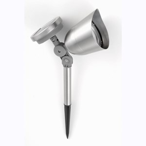 Spot solaire inox brossé 30 lumens