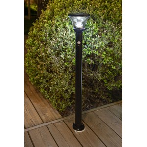 Lampadaire solaire très éclairant 1000lm