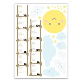 Sticker enfant nuages - 70 x 50 cm -