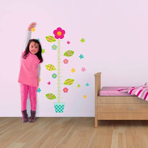 Sticker enfant fleurs- 70 x 50 cm -