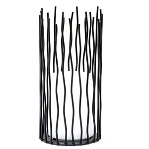 Lanterne solaire métal - effet bougie