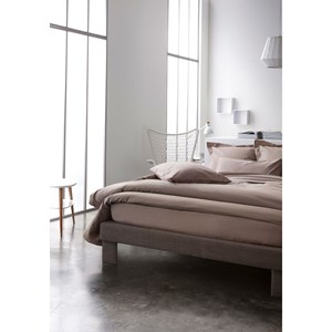 Parure de lit mastic - 100% coton - 220
