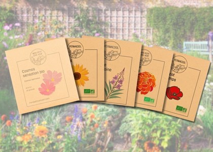 Lot de graines fleurs - mon jolie jardin à prix réduit
