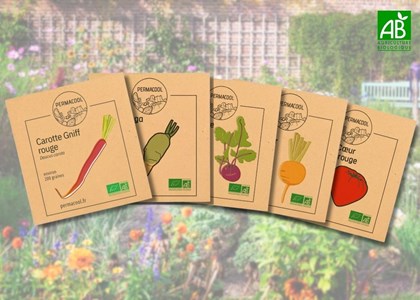 Lot de graines potagères - légumes anciens à prix réduit