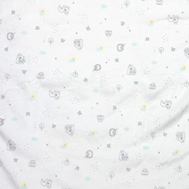 Gigoteuse en velours - koala blanc 6 18