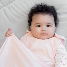 Gigoteuse bébé été sans manches rose 90