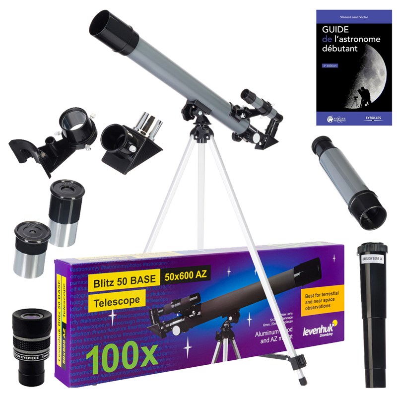 Pack télescope blitz 50 base zoom