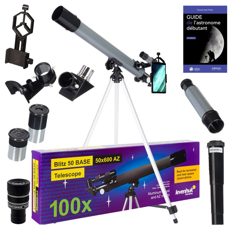 Télescope astrophotographie blitz 50