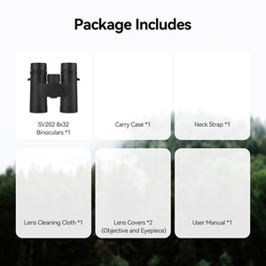 Jumelles 10x42 ed antibuee svbony